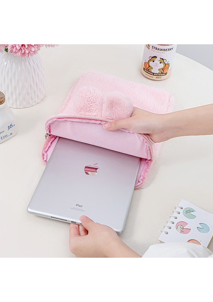 Sevimli Peluş Tablet Çantası 11 Inç Ipad Çanta (Yurt Dışından) indirimleri
