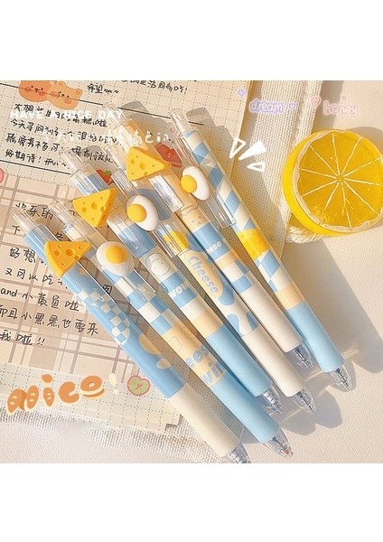 1 Adet 0.5mm Ins Peynir Tasarım Mekanik Kurşun Kalemler Kawaii 0.5mm Basın Kalemler Kore Sabit Otomatik Kalemler Yazma Aracı Ofis Malzemeleri (Yurt Dışından)