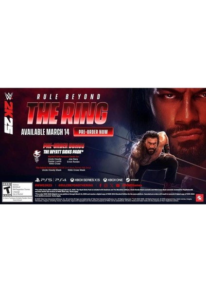 Ps5 Wwe W2K25 Smackdown 2025