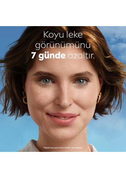 SPF15 Q10 Energy Gündüz Kremi 50ML, LUMINOUS630 Thiamidol Etkili Leke Karşıtı Serum 30ML ve Göz Krem