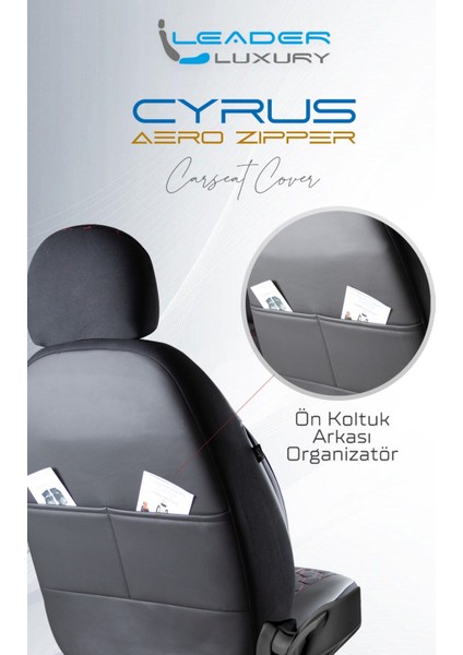 Nissan Skystar Uyumlu Lüx Deri Detaylı Oto Koltuk Kılıfı Ön Arka Takım Venüs Siyah Kırmızı Auto Good Store fırsatları