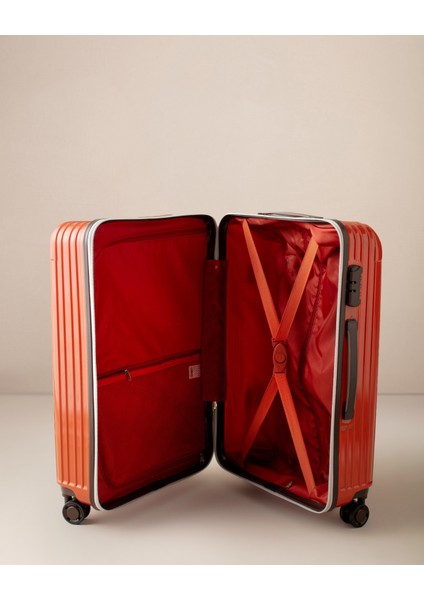 Chest Valiz/bavul - Kiremit - Orta Boy indirimleri