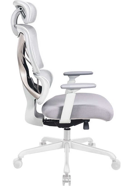 Unique-Sx Yönetici ve Çalışma Koltuğu - Gri/krem 74X119.5-129X65.5 cm modelleri