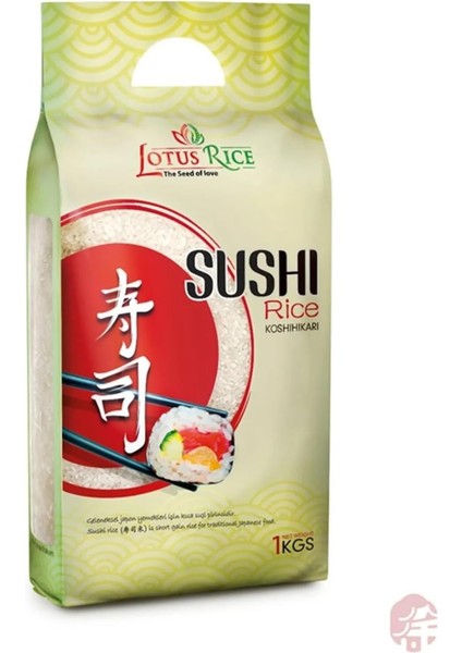 Sushi Pirinci 1 Kg, Sushi Rice