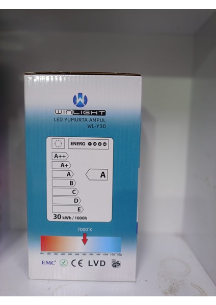 30W Torch LED Yumurta Ampul E27 Beyaz Işık
