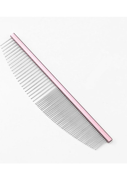 Pet Moon Tarak Paslanmaz Çelik Ince Dişler Kedi Köpek Yüzü Saç Tımar Tarağı Detaylar Için Küçük Evcil Hayvan Tarağı Yuvarlak Ucu Renk: Pembe (Yurt Dışından)