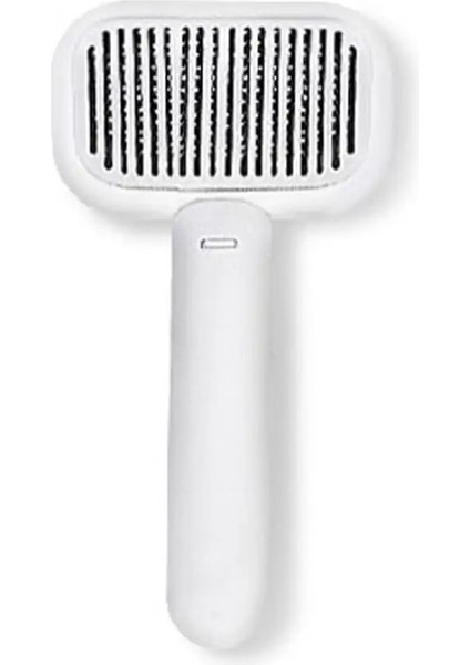 Stonego Pet Cat Paslanmaz Çelik Pim Evcil Hayvan Temizleme Pimi Tombul Köpek Dökülme Fırçası Pürüzsüzleştirme Tarak Kendi Kendini Temizleme Combcolor: Mavi (Yurt Dışından)