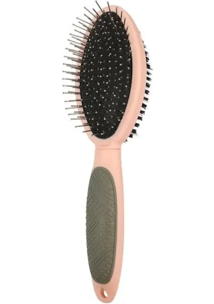 Köpek Tarak Pet Saçı Temizleyici Çift Taraflı Taraklar Kediler Için Temizlik Araçları Masaj Köpek Bakımı Fırçası Uzun Tüylü Kedi Tarakları Pet Ürünleri Renk:pembe (Yurt Dışından)