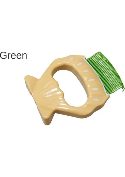 Uzun Saçlı Evcil Hayvan Bakım Fırçası Konforlu Sap Dolgun Saç Dalı Tasarım Yüksek Kaliteli Evcil Hayvan Saçı Temizleyici Taşınabilir Güzellik Araçları Renk:yeşil/boyut:opp (Yurt Dışından)