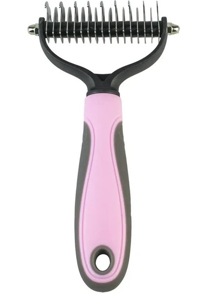 Yeni Köpek Fırçası Evcil Hayvan Köpek Tüy Giderici Kedi Tarak Bakım Fırçası Matlı Uzun Kıllı ve Kısa Kıllı Kıvırcık Köpek Malzemeleri Evcil Hayvan Rengi:pembe/boyut:küçük (Yurt Dışından)