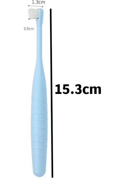 Pet Toothbrush Köpek Diş Fırçası Köpek Diş Temizleme Küçük Başlı Diş Fırçası Köpekler Ağız Oral Bakım 360 Derece Köpek Diş Fırçaları Renk:d (Yurt Dışından)