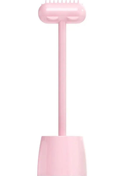 6 Renk Interaktif Kedi Masaj Fırçası Oyuncakları Yıkanabilir Yavru Kedi Tarak Yapağı Temizleyici Yüzen Saç Bakım Aracı Kedi Aksesuarları Evcil Hayvan Rengi:pembe (Yurt Dışından)