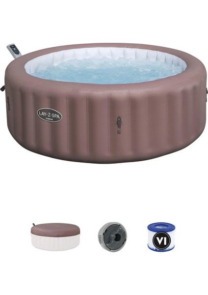 Lay-Z-Spa® 6001G Hawaii Smart Airjet™ Enerji Tasarruflu Şişme Spa Havuzu, Mobil Uygulama Kontrollü, 4-6 Kişilik
