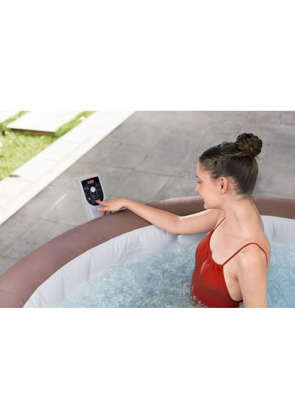 Lay-Z-Spa® 6001G Hawaii Smart Airjet™ Enerji Tasarruflu Şişme Spa Havuzu, Mobil Uygulama Kontrollü, 4-6 Kişilik