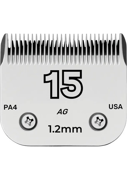 3f, 4f, 5f, 7f 9#, 10#, 30#, 40#, 50#profesyonel Pet Dog Clipper Bıçağı Çoğu Andis Için Uygun, Oster A5, Wahl Km Clippers Hayvanları Clippers Renk: Boyut 15-1.2mm (Yurt Dışından)