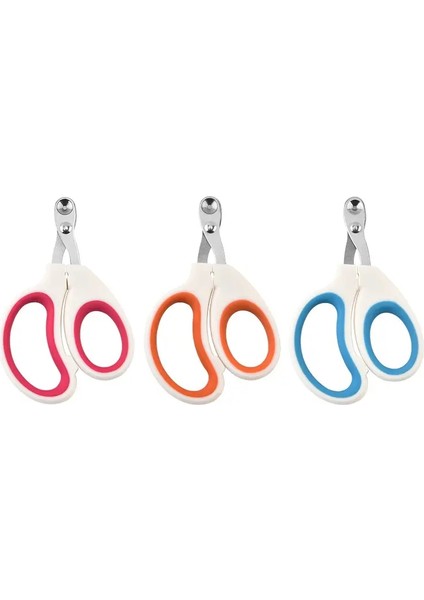 Profesyonel Kedi Pençe Kesici, Küçük Kedi Köpek Paslanmaz Çelik Yavru Pençesi Kesici Evcil Hayvan Tırnak Bakımı Makası Trimmer Renk:3 Adet (Yurt Dışından)