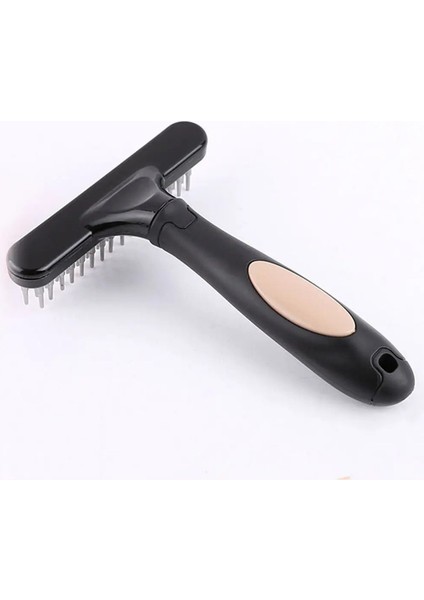 Profesyonel Köpek Tüy Bakım Tarakı Uzun Tüylü Kedi Köpek Alt Tüy Tarak Fırça Dökülen Matlı Kaık Saç Dişleri Çıkarma Kırılma Evcil Hayvan Ürünü Renk:kahve (Yurt Dışından)