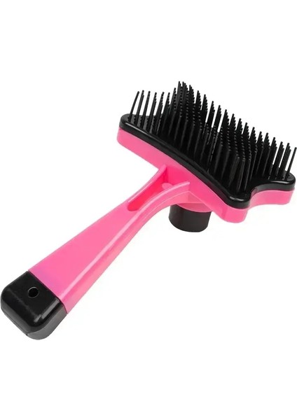 Köpek Fırçası Kedi Bakım Fırçası Kendiliğinden Temizlenen Statik Olmayan Masaj Tarak Sabit Daha Kalın Kılsavar Evcil Hayvan Malzemeleri Dökülen Tüyü Almak Renk:turuncu (Yurt Dışından)