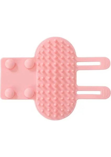 Evcil Şeker Tüy Temeli Masaj Tarakları Kediler Ovalama Fırçası Yavru Maması Kendiliğinden Temizlenen Duvar Köşesi Kedi Tırmalayıcı Taraklar Renk:pembe (Yurt Dışından)