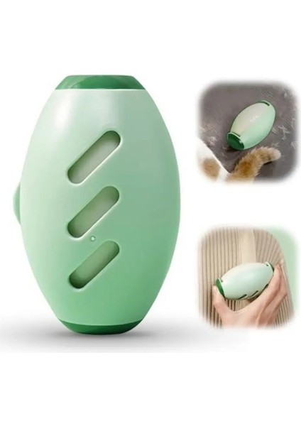 Yıkanabilir Tüy Alıcı Giysi Rulosu Taşınabilir Evcil Saçı Temizleyici Yeniden Kullanılabilir Mini Toz Temizleme Ortadan Kaldırıcı Fırça Yapışkanlı Temizleme Araçları Renk:yeşil (Yurt Dışından)