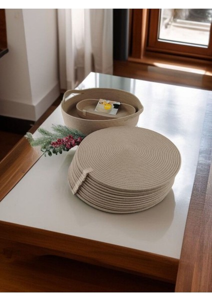 8 Parça Masa Sunum Seti. Supla Amerikan Servis