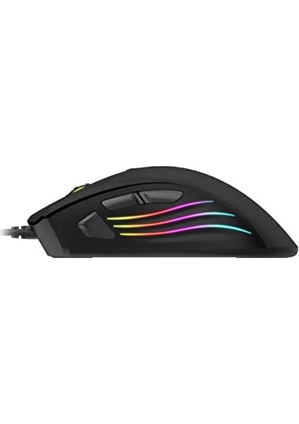 Gamenote Gamer Mouse, Rgb, 800-1600-2400-3200 Dpı, Usb, MS1002