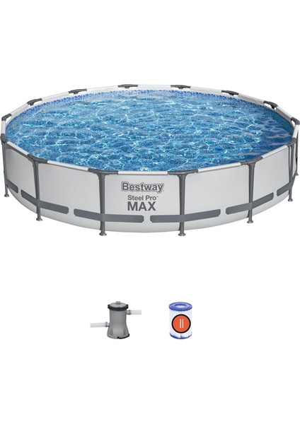 ® 56595 Steel Pro Max™ Prefabrik Yer Üstü Havuz Seti 4,27 M x 84 cm