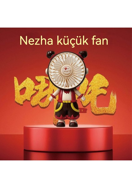 Nezha Küçük Bir Fan USB Tutuyor (Yurt Dışından)