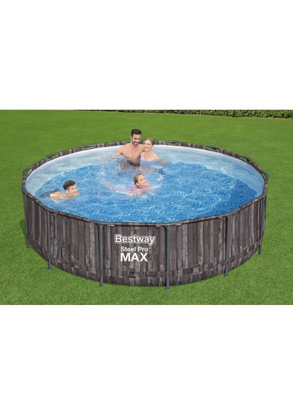 ® 5614Z Steel Pro Max™ Prefabrik Yer Üstü Çember Havuz Seti4,27 M x 1,07 M