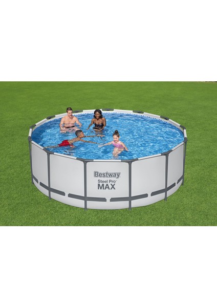 ® 5618W Steel Pro Max™ Prefabrik Yer Üstü Çember Havuz Seti 3,96 M x 1,22 M fiyatları