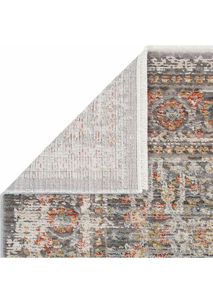 Hanedan Gri Halı Klasik Desenli Modern Ev Oda Halısı Etnik Desenli Vintage Halı Dokuma Salon Halısı