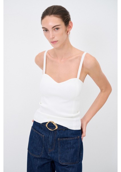 Askılı Triko Bluz modelleri
