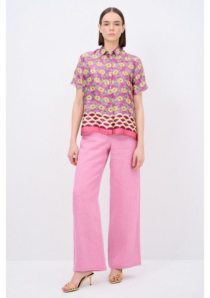 Desenli Kısa Kollu Gömlek modelleri