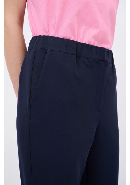 Beli Lastikli Pantolon Lacivert 153L7999006