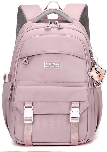 Sırt Çantası Basit Büyük Kapasiteli Seyahat Sırt Çantası Kadın Rahat Japon Tarzı Yeni Okul Çantası (Yurt Dışından)