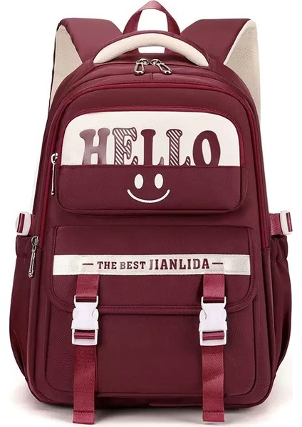 Ortaokul Kız Okul Çantası Büyük Kapasiteli Lise Öğrencisi Kız Kilo Azaltıcı Sırt Çantası (Yurt Dışından)