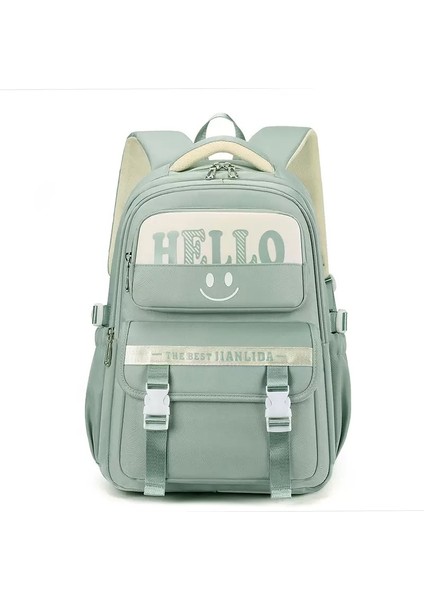 Ortaokul Kız Okul Çantası Büyük Kapasiteli Lise Öğrencisi Kız Kilo Azaltıcı Sırt Çantası (Yurt Dışından)