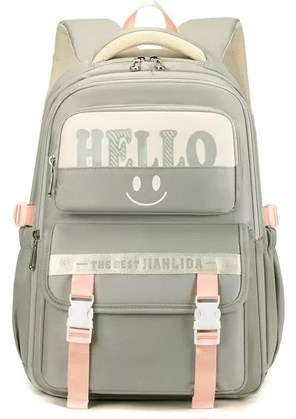 Ortaokul Kız Okul Çantası Büyük Kapasiteli Lise Öğrencisi Kız Kilo Azaltıcı Sırt Çantası (Yurt Dışından)