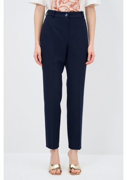 Gabardin Pantolon Lacivert 153L9239001