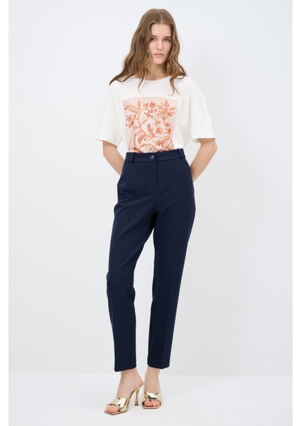 Gabardin Pantolon Lacivert 153L9239001