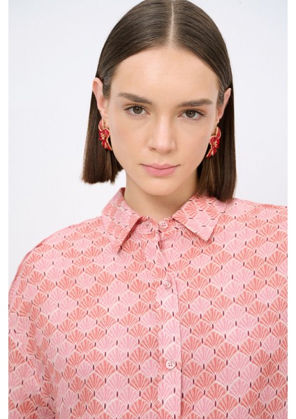 Desenli Keten Gömlek modelleri