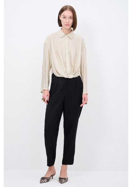 V Yaka Büzgülü Gömlek modelleri