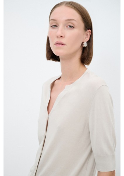 V Yaka Triko Hırka fırsatları