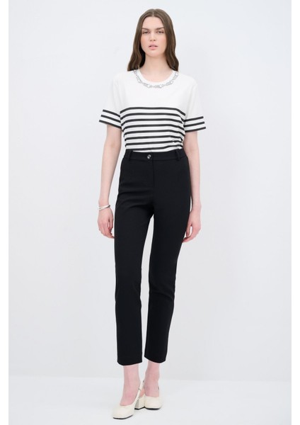 Gabardin Pantolon Siyah 153L9239001