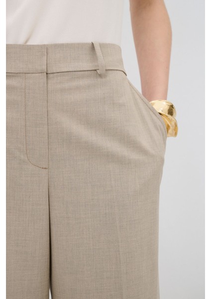 Geniş Paça Pantolon Vizon 15344748000 fırsatları