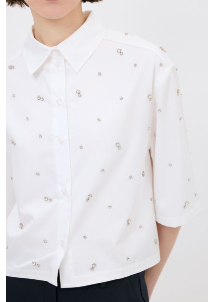 Taşlı Gömlek Kemik 13044880000 fiyatları