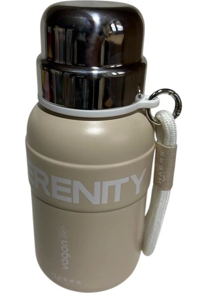 Vagonlıfe Çelik Matara VGN-1005 600 ml Tan Gold