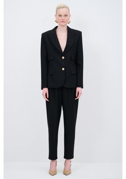 Gabardin Pantolon Siyah 15345000001 modelleri