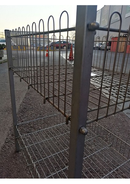 Ürün Teşhir Tel Sepet Tel Havuz Aksiyon Sepeti, Kademesi Ayarlanabilir Metal Ürün Sepeti Tel Havuz indirimleri
