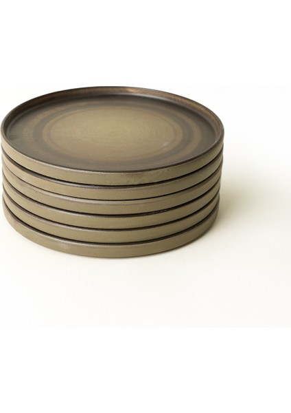 Vintage Stackable Servis Tabağı 27 cm 6 Adet 21781